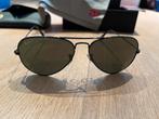 Zwarte Ray-Ban Aviator Zonnebril, Ophalen of Verzenden, Zo goed als nieuw, Zwart, Overige merken