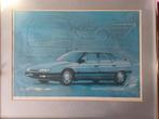 Schilderij Citroën XM Huub Lepelaar, Antiek en Kunst, Ophalen