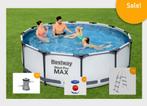 NIEUW! Bestway pro steel max 366x100, Ophalen, 200 tot 300 cm, 80 tot 120 cm, Rond