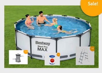 NIEUW! Bestway pro steel max 366x100  beschikbaar voor biedingen