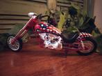 Mini chopper rood sier, Ophalen of Verzenden, Zo goed als nieuw, Auto