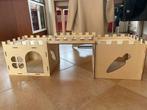 Houten huis / speelhuis voor kleine konijnen, Minder dan 60 cm, Overige typen, Cavia, Ophalen of Verzenden