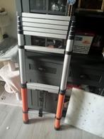 Telescoop ladder, Doe-het-zelf en Verbouw, Ladders en Trappen, Ophalen, Zo goed als nieuw, 2 tot 4 meter