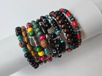 10 Mooie Armbandjes met Kralen - Elastisch beschikbaar voor biedingen