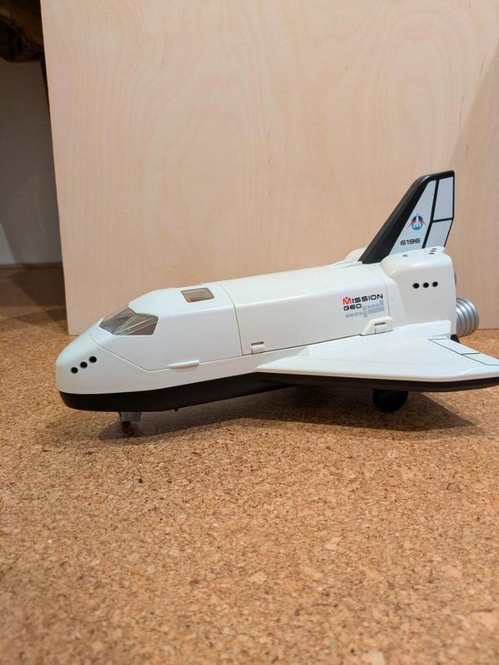 Playmobil Space Shuttle met bemanning – 6196, Kinderen en Baby's, Speelgoed | Playmobil, Gebruikt, Complete set, Ophalen of Verzenden