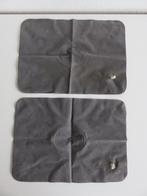 2 grijze opblaasbare hoofdkussens (opblaasbaar kussen), Caravans en Kamperen, Ophalen of Verzenden, Gebruikt