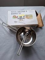 Petite Sauspan & Warmer Set - Nieuwstaat, Ophalen, Zo goed als nieuw