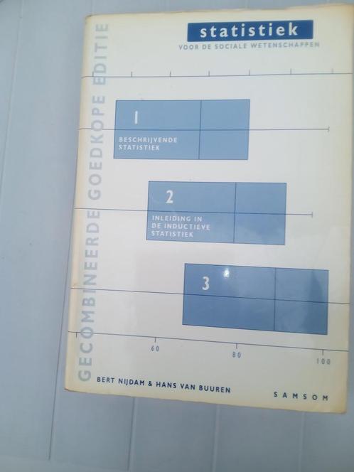 Boek Statistiek voor de sociale wetenschappen 1 & 2, Boeken, Studieboeken en Cursussen, Gelezen, WO, Gamma, Ophalen of Verzenden