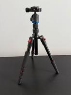 Redged compact aluminium statief met Benro balhoofd, Audio, Tv en Foto, Fotografie | Statieven en Balhoofden, Gebruikt, Minder dan 150 cm
