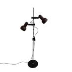 Vintage 2-spots vloerlamp, Ophalen, Gebruikt, 100 tot 150 cm, Onbekend