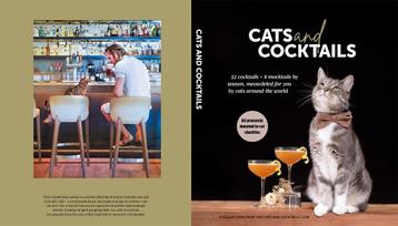 Cats and Cocktails boek voor goed doel