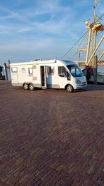 Knaus camper met enkele bedden levelsysteem en airco, Caravans en Kamperen, Campers, Integraal, Fiat, Luifel, 7 tot 12 maanden geleden