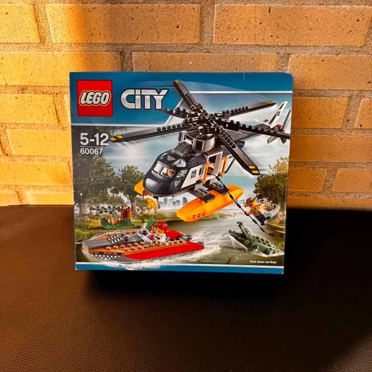 Nieuw Lego City 60067 Politie Helikopter achtervolging, Kinderen en Baby's, Speelgoed | Duplo en Lego, Nieuw, Lego, Complete set