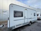 Knaus Sport 450 Fu / rondzit + Fransbed + voortent, Caravans en Kamperen, Caravans, Schokbreker, Rondzit, Bedrijf, Overige