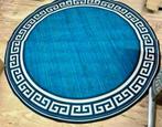 XL rond vloerkleed tapijt 200cm ronde cirkel Chinese stijl, Blauw, Rond, Ophalen of Verzenden, H