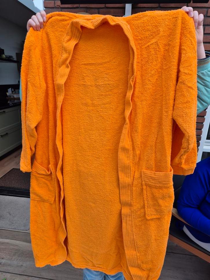 Oranje en groene Badjassen, Kleding | Heren, Overige Herenkleding, Zo goed als nieuw, Ophalen of Verzenden