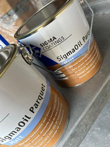 SigmaOil Parquet Matt, blanke parket lak beschikbaar voor biedingen