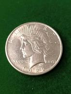 Zilveren Peace Dollar 1922, Vóór koninkrijk, Zilver, Losse munt, Overige waardes