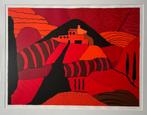 Zeefdruk Ronald Boonacker - Villa Montesoggione, Antiek en Kunst, Kunst | Litho's en Zeefdrukken, Ophalen