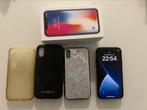 Apple iPhone X 64gb space gray bat 100%, Ophalen, IPhone X, Zo goed als nieuw, 64 GB