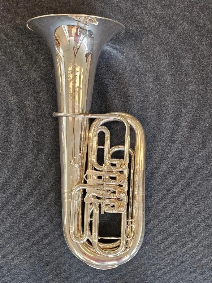 Miraphone 56A 4 valve Bb Kaiser Bariton, Muziek en Instrumenten, Blaasinstrumenten | Overige, Gebruikt, Koperblazer, Ophalen