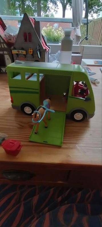 Playmobil paardencamper  beschikbaar voor biedingen