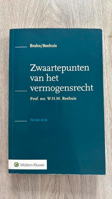 W.H.M. Reehuis - Zwaartepunten van het vermogensrecht beschikbaar voor biedingen