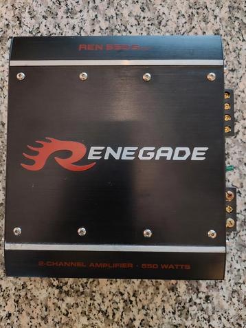 RENEGADE REN 550S MK3 2- KANAALS VERSTERKER  ZGAN! beschikbaar voor biedingen