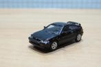Honda CRX 1987 black 1:87 Minichamps, Hobby en Vrije tijd, Modelauto's | 1:87, Overige merken, Minichamps GmbH & Co . KG, Auto