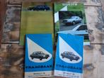 Renault 18 R18 set 2 vraagbaken en 2 folders OPRUIMING, Boeken, Auto's | Boeken, Ophalen of Verzenden, Gelezen, Renault