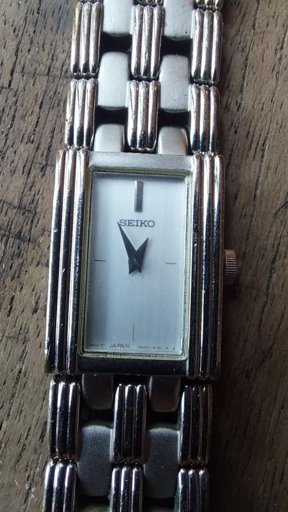 Vintage Seiko dames armband horloge V400-6430, Sieraden, Tassen en Uiterlijk, Horloges | Dames, Ophalen of Verzenden, Gebruikt