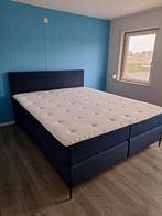 Eastborn boxspring - 180 x 220 - Marine  - Nieuwstaat, Blauw, 180 cm, Modern / recht, 220 cm