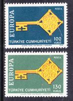 Turkije 1968 p fmi 2095 - 2096 europa cept, Verzenden, Overige landen, Postfris