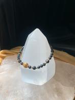 Edelopaal opaal zwart geluk beschermt opbeurend power uniek, Sieraden, Tassen en Uiterlijk, Armbanden, Met edelsteen, Zwart, Nieuw