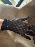 zwarte antieke kanten handschoenen, Antiek en Kunst, Antiek | Kleding en Accessoires, Ophalen of Verzenden, Dames