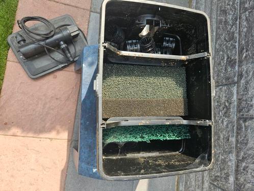 Vijverfilter met UV-lamp - Gebruikt, Tuin en Terras, Vijver-toebehoren, Gebruikt, Vijverfilter, Ophalen of Verzenden