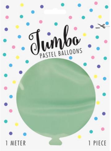 Jumbo Ballon - Pistache - 1mtr beschikbaar voor biedingen