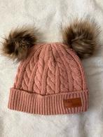 Muts met Pompons - FAS Jeans, Ophalen of Verzenden, Zo goed als nieuw, Meisje, Muts