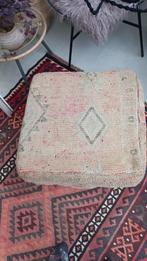 Marokkaans Zitkussen / Poef, Gebruikt, Ophalen of Verzenden, Oosters, Stof