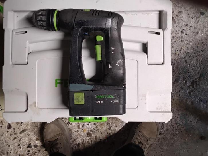 Festool C 12 schroefmachine met 2 accu's, Doe-het-zelf en Verbouw, Gereedschap | Boormachines, Gebruikt, Boor- en Schroefmachine