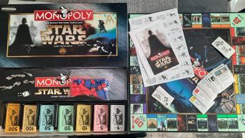 monopoly Starwars - classic trilogy edition beschikbaar voor biedingen