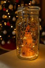 Kerstsfeer in wekpot zwart/goud, Ophalen of Verzenden, Zo goed als nieuw