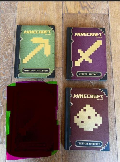 Minecraft Handboek Beginners, Combat, Constructie, Redstone, Boeken, Hobby en Vrije tijd, Nieuw, Overige onderwerpen, Geschikt voor kinderen