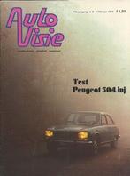 Autovisie 6 1972 : Peugeot 504 - Steyr Puch Haflinge, Boeken, Ophalen of Verzenden, Gelezen, Algemeen