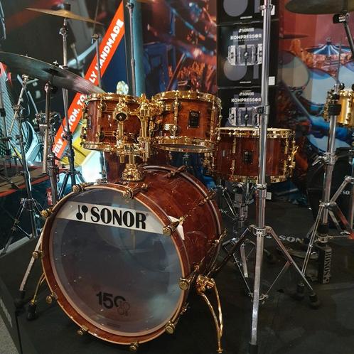 Sonor 150th Anniversary Signature: High-end set, Muziek en Instrumenten, Drumstellen en Slagwerk, Nieuw, Sonor, Ophalen of Verzenden