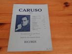Caruso album 2x, Muziek en Instrumenten, Bladmuziek, Zang, Gebruikt, Klassiek, Ophalen of Verzenden
