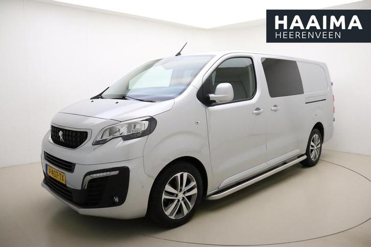 Peugeot Expert 231L 2.0 BlueHDI DC Premium 120 Pk | 5-Zits |, Auto's, Bestelauto's, Bedrijf, Te koop, ABS, Airbags, Airconditioning
