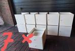 10 deurtjes en 7 ladenkastjes Voor ikea kallax Vakkenkast, Ophalen, Zo goed als nieuw