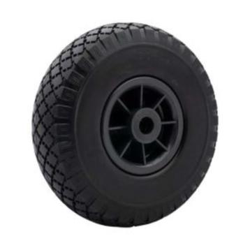 Bolderkarwiel / steekwagen wiel 3.00-4 anti lek zwarte velg beschikbaar voor biedingen