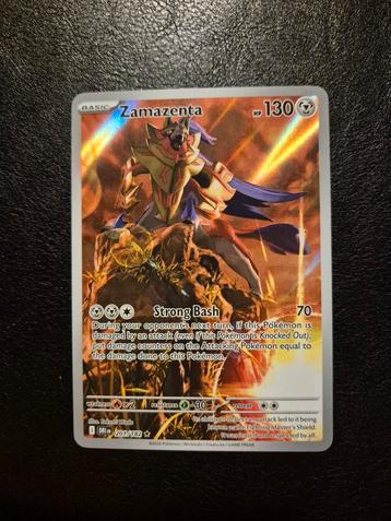 Zamazenta #201 Pokemon Destined Rivals  beschikbaar voor biedingen